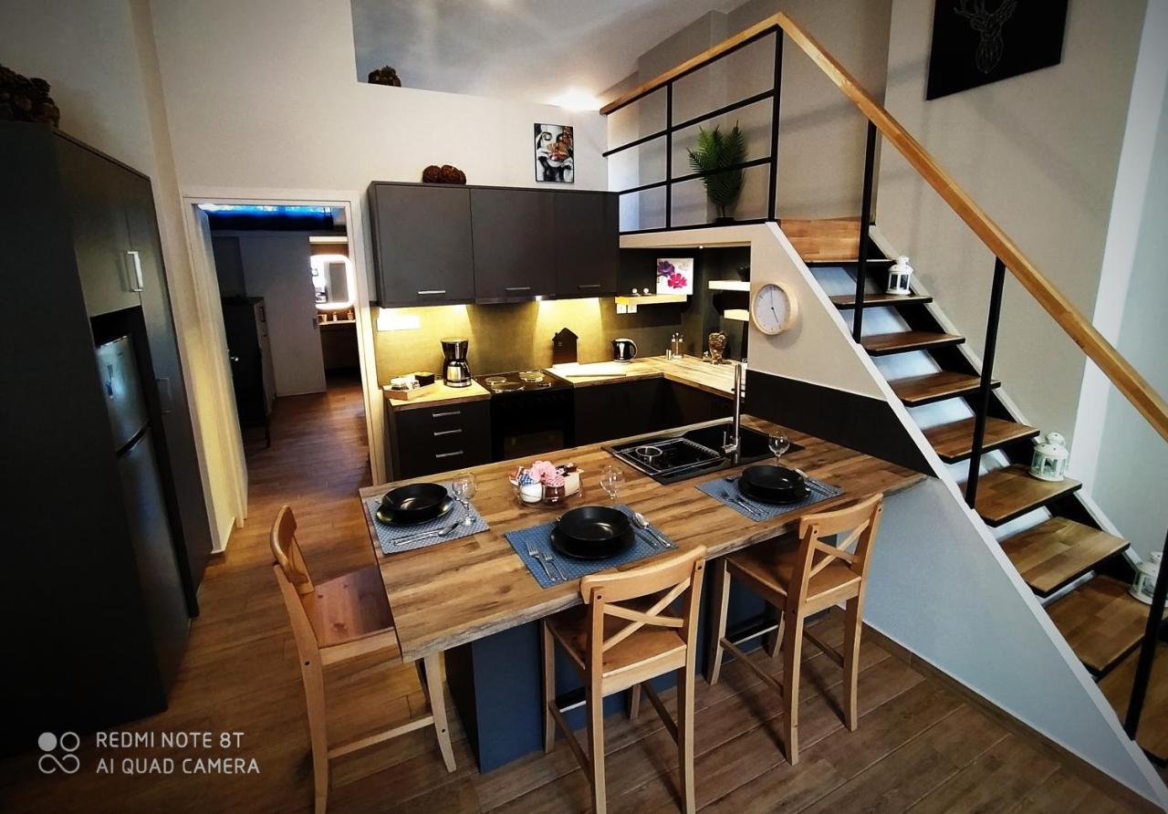 Apartament Key For Kiato House-Modern Loft Design Zewnętrze zdjęcie